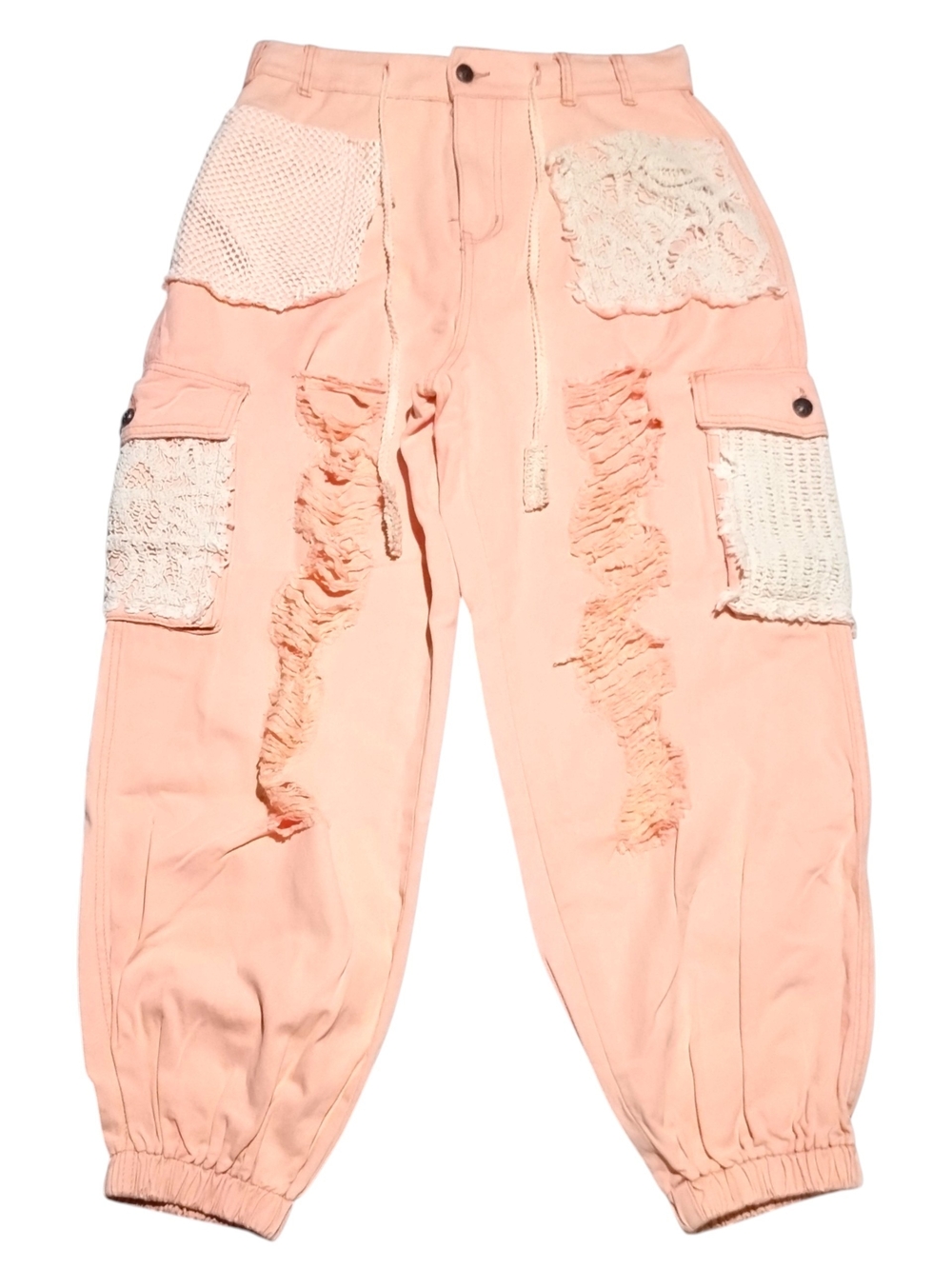 ◾NEW◾WOMEN'S (SIZE S) POL DISTRESSED CARGO JOGGERS